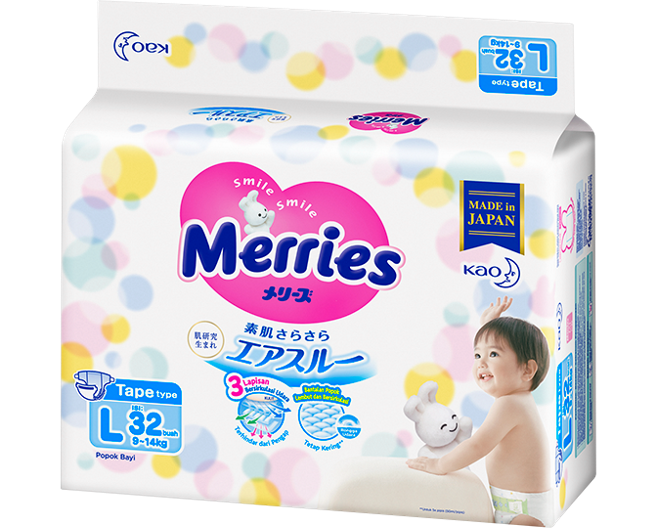 Kao Merries Informasi Produk Merries Tape L