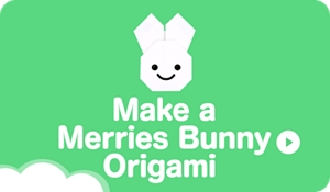 Make a Merries Bunny Origami