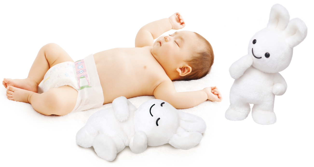 Merries baby diapers top