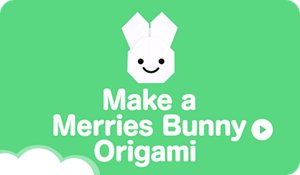 Make a Merries Bunny Origami
