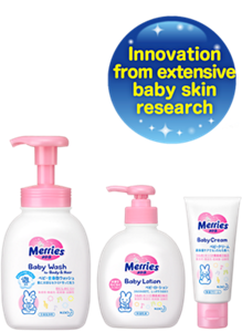 Merries Baby Diapers - Always Gentle To Your B aby's Skin