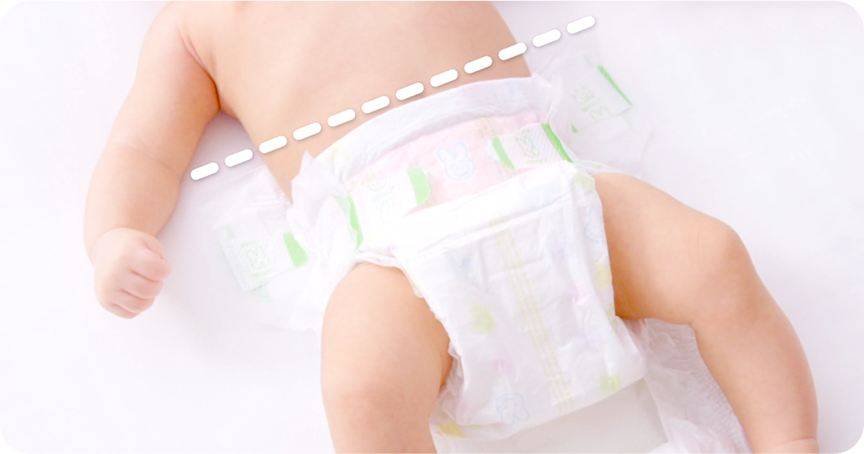 Tã dán là gì? Cách chọn tã dán sơ sinh an toàn cho bé 2 Merries - Hướng dẫn thay tã dán cho bé