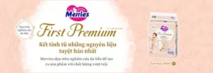Merries First Premium Dựa trên nghiên cứu da liễu Kết tinh từ những nguyên liệu tuyệt hảo nhất Merries dựa trên nghiên cứu da liễu để tạo ra sản phẩm với chất lượng vượt trội Tìm hiểu thêm