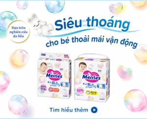 Merries  Air-through Dựa trên nghiên cứu da liễu Tìm hiểu thêm