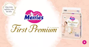 Merries First Premium Dựa trên nghiên cứu da liễu