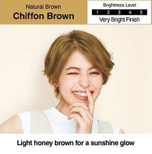 Chiffon Brown. Brightness Level: Very Bright Finish. 5 out of 5.