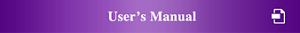 User's Mannual