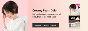 Liese Blauné Creamy Foam Color, For perfect gray coverage and beautiful color with ease