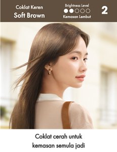 Soft Brown. Tahap Kecerahan: Terang 2 daripada 5