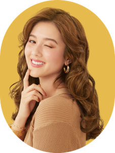 Imej selepas menggunakan warna rambut berwarna CLEAR BROWN