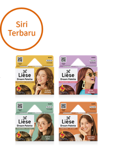 Siri Terbaru, imej produk Liese Dream Palette Cream Color