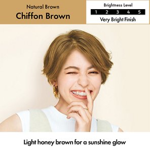 Chiffon Brown. Very Bright Finish. 5 out of 5. 