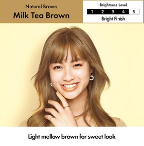 Milk Tea Brown. Brightness Level: Bright Finish. 4 out of 5. 