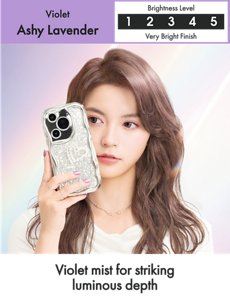 Ashy Lavender. Brightness Level: Very Bright Finish. 5 out of 5.