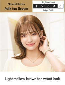 Milk Tea Brown. Brightness Level: Bright Finish. 4 out of 5.