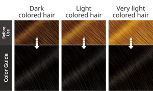 Natural Black, color guide