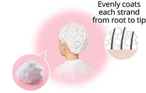 Easy DIY Foam Hair dye