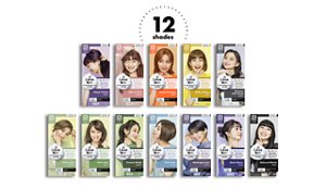 Liese Creamy Bubble Color. Design Series 12 shades.