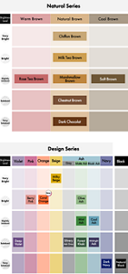 Liese Creamy Bubble Color. Color Map. 