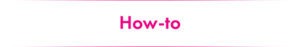 How to