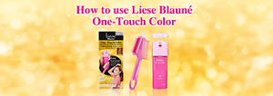 How to use Liese Blaune One-Touch Color