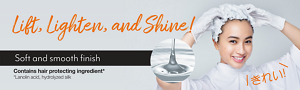 Lift, Lighten, and Shine! Soft and smooth finish