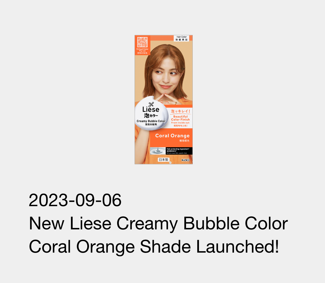 Kao Liese - Creamy Bubble Color