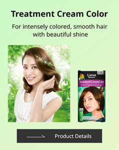Liese Blauné Treatment Cream Color For intensely colored, smooth hair with beautiful shine