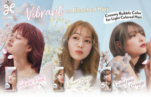 Liese Creamy Bubble Color for Light Colored Hair Vibrant on Bleached Hair 莉婕高光感漂染系列 泡沫染发剂