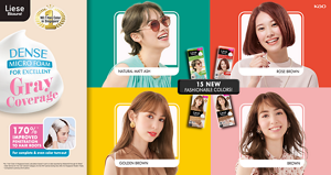 Liese Blauné Creamy Foam Color DENSE MICRO FOAM FOR EXCELLENT GRAY COVERAGE 15 New Fashionable Colors!