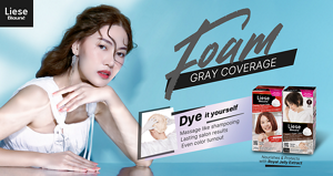 Liese Blauné Creamy Foam Color DENSE MICRO FOAM FOR EXCELLENT GRAY COVERAGE 15 New Fashionable Colors!