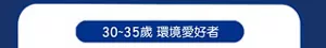 30~35歲 環境愛好者