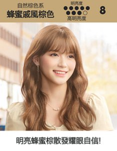 蜂蜜戚風棕色  高明亮度