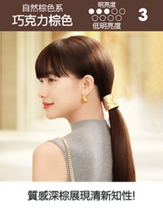 巧克力棕色  低明亮度