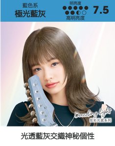 極光藍灰 高明亮度