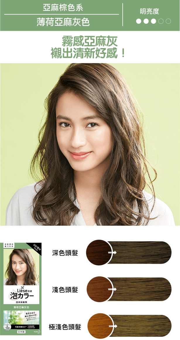 Kao Liese 莉婕泡沫染髮劑