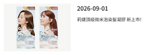 2026-09-01 莉婕頂級微米泡染髮凝膠 新上市!