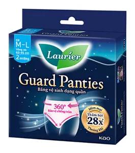 Laurier Guard Panties Băng vệ sinh dạng quần M - L