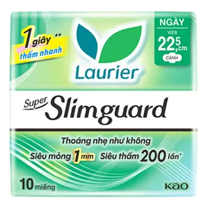 Laurier Super Slimguard Siêu Mỏng 1mm 22.5cm