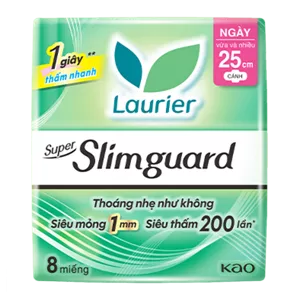 Laurier Super Slimguard Siêu Mỏng 1mm 25cm