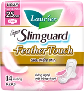 Laurier Super Slimguard Feather touch Siêu Mềm Mịn 25cm