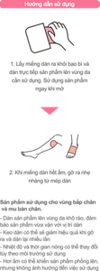 Sản phẩm sử dụng cho vùng bắp chân và mu bàn chân. - Dán sản phẩm lên vùng da khô ráo, đảm bảo sản phẩm vừa vặn với vị trí dán - Keo dán có thể sẽ giảm hiệu quả khi gỡ ra và dán lại nhiều lần - Nhiệt độ và thời gian nóng có thể thay đổi tùy theo môi trường sử dụng - Hơi ấm có thể khiến sản phẩm phồng lên, nhưng không ảnh hưởng đến việc sử dụng