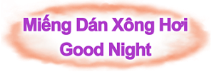 Miếng Dán Xông Hơi Good Night