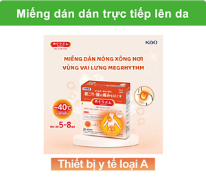 Miếng dán dán trực tiếp lên da Giảm đau vùng vai và lưng dưới 4 miếng Không hương