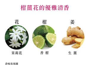 柑薑花的優雅清香