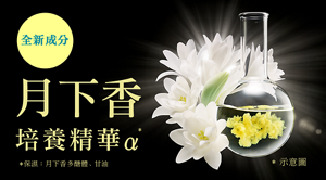 月下香培養精華α *保濕：月下香多醣體、甘油