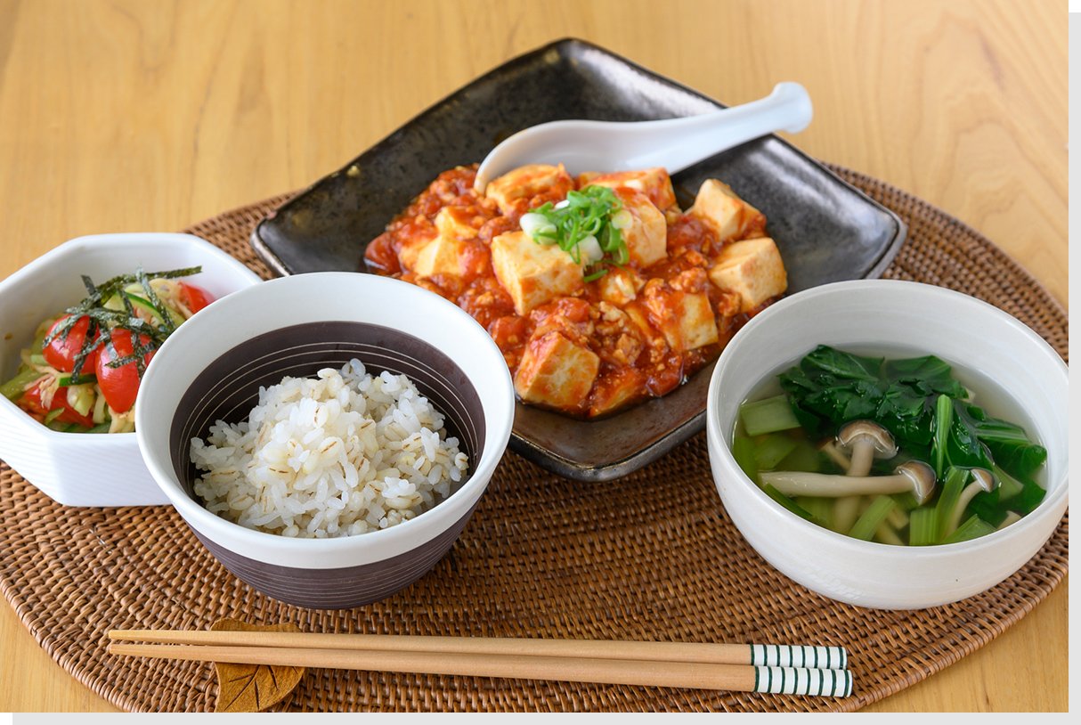 Kao Plaza Kaoみんなのgenkiプロジェクト スマート和食 レシピ トマト麻婆豆腐