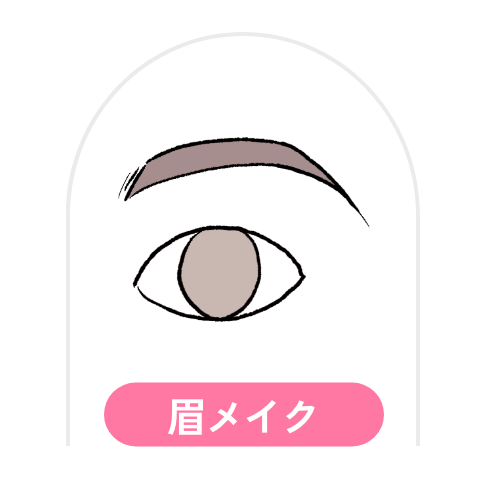 眉メイク