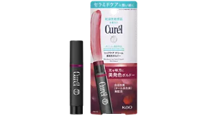 商品の写真：キュレル　リップケアクリーム　美発色ボルドー