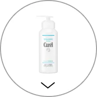 キュレル　潤浸保湿　泡ジェル洗顔料の商品説明のリンク